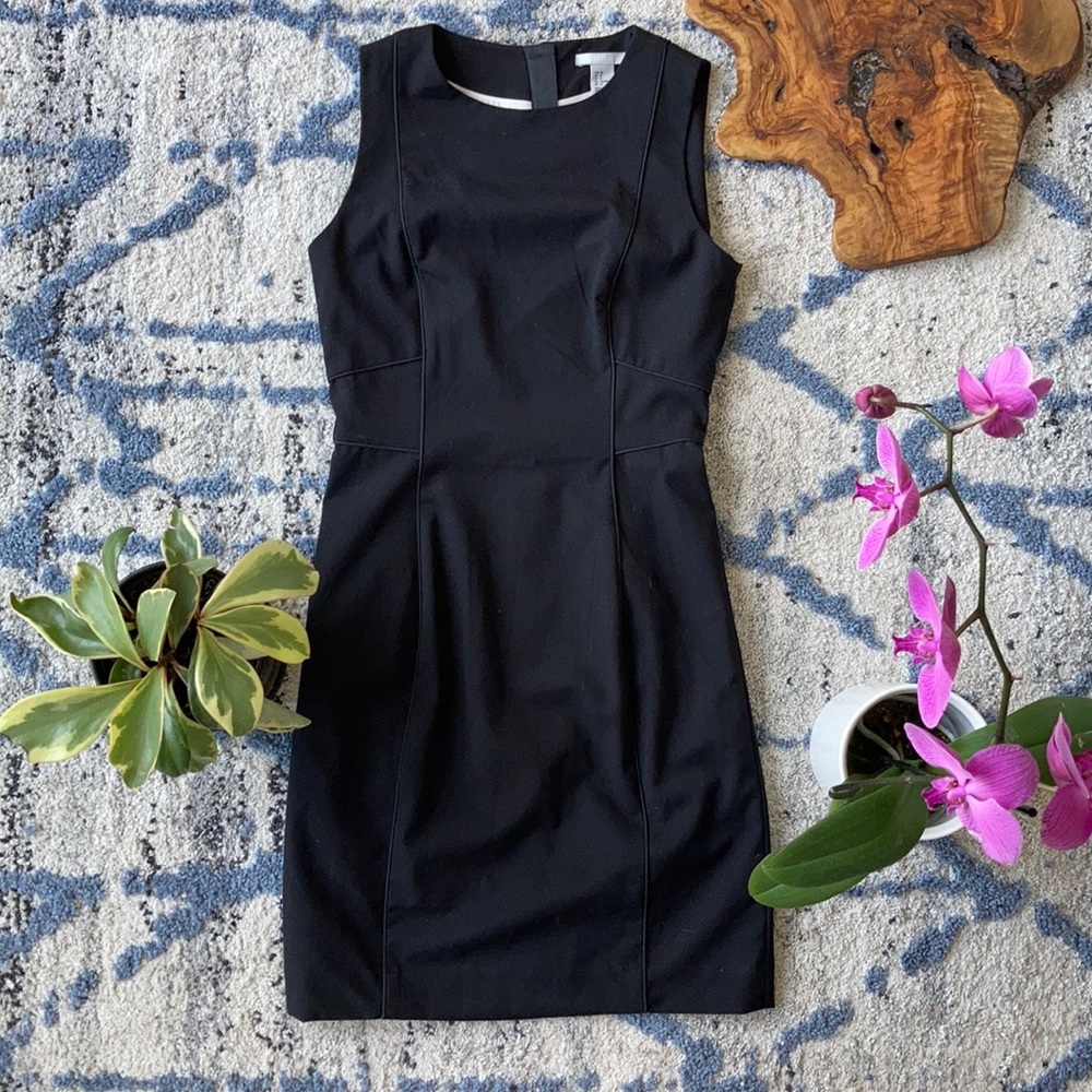 H&M Black Fitted Dress